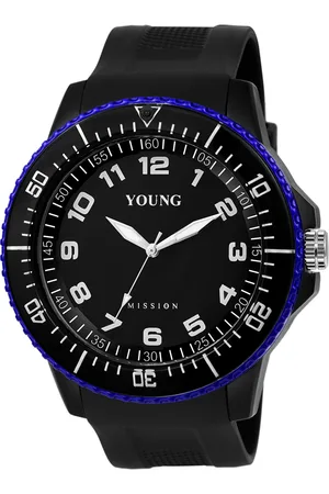 Kool Kids Rubber Straps Analogue Watch ANALOUGE WATCH YM 601 BL
