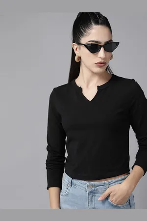 Roadster Solid Crop Top