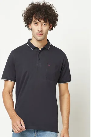 Crimsoune Club Polo Collar Pure Cotton T-shirt