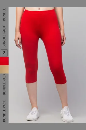 Apraa & Parma Clothing Women Pack Of 2 Pure Cotton Mid-Rise Skinny Fit Capris