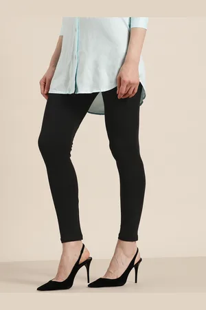 Invictus Women Solid Ankle-Length Leggings