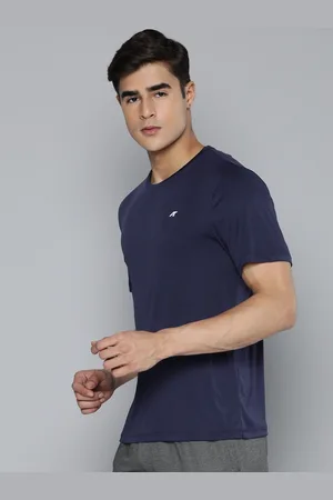 Alcis Anti Static Applique Slim Fit Running T-shirt