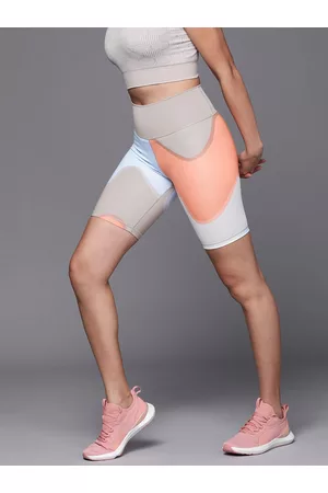 adidas Women Printed High-Rise Aeroready Cycling Shorts