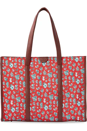 TEAL Women Printed Tote Bag