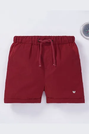 Ed-a-Mamma Boys Mid-Rise Cotton Regular Fit Shorts