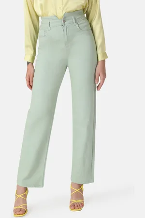 Kazo Women High-Rise Straight Fit Jeans