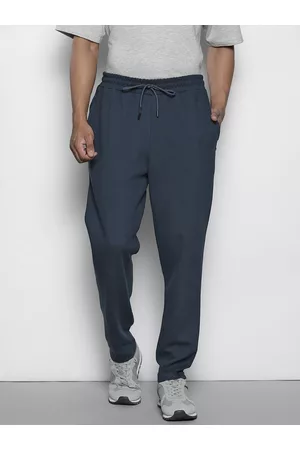 Boohoo Smart Tapered Diagonal Interlock Track Pants
