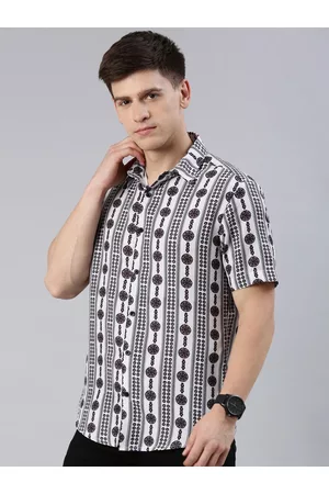 Bushirt Comfort Ethnic Motifs Printed Casual Shirt