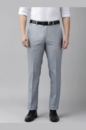 Park Avenue Pleated Trousers - Buy Park Avenue Pleated Trousers online in  India