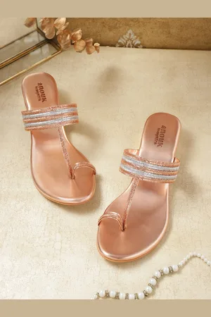 Buy Rose Gold Silver Leather Sandals Classy Greek Sandals Open Toe Strappy  Flat Sandals Slide Sandals Women Dressy Summer Shoes Slider Mules Online in  India - Etsy