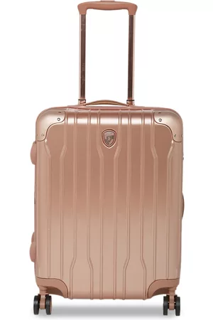 Heys XTRAK Range Rose Gold 21" Cabin Hard Trolley Bag