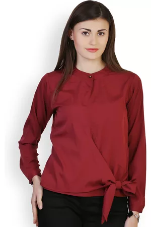 Belle Maroon Top