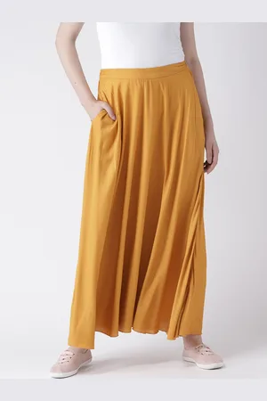 DODO & MOA Women Yellow Parallel Trousers