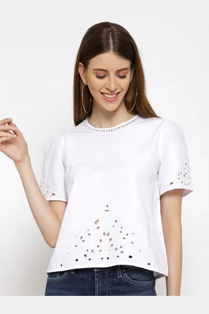 Scouph White Regular Top