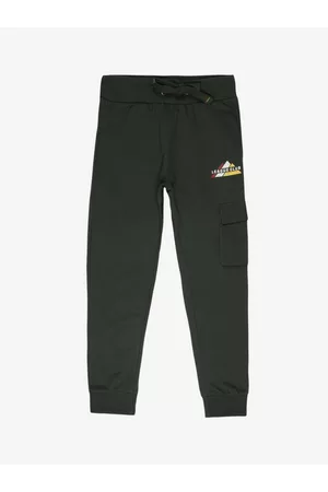 Alan Jones Boys Printed Cargo Joggers