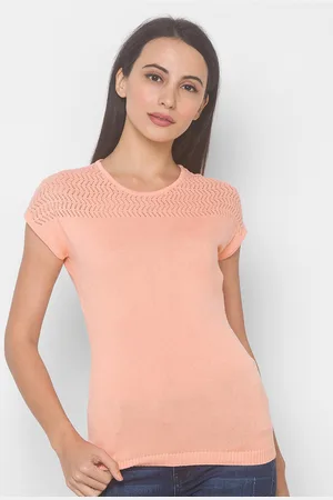 Globus Women Pink Solid Top