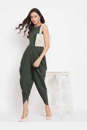 Ethnic Jumpsuits & Playsuits for Women new models 2024 | FASHIOLA INDIA