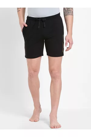 Sweet Dreams Men Black Solid Shorts