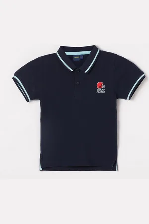 Lifestyle Boys Polo Collar Cotton T-shirt