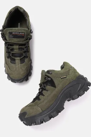 Woodland Men Leather Trekking Shoes