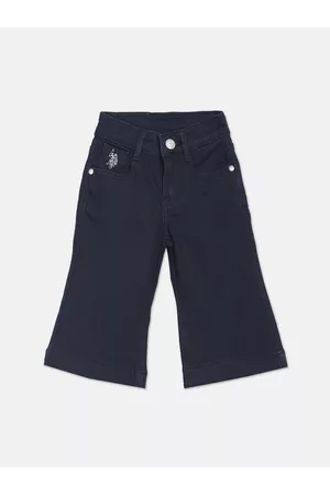 Ralph Lauren Girls Bootcut Mid-Rise Light Fade Jeans
