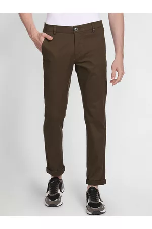 Arrow Men Slim Fit Chinos Trousers