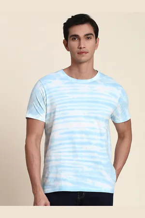 Dennis Lingo Tie And Dye Pure Cotton Casual T-Shirt