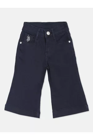 Ralph Lauren Girls Bootcut Mid-Rise Light Fade Jeans