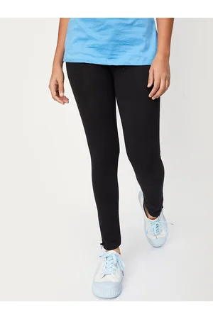Max Collection Girls Ankle-Length Cotton Lycra Leggings