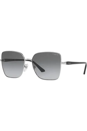 vogue Women Gradient Grey Lens Butterfly Sunglasses - 0VO4199S323/1158