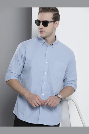 Nautica Solid Slim Fit Casual Shirt With Chest Pocket