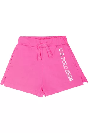 Ralph Lauren Girls Solid Mid Rise Pure Cotton Shorts