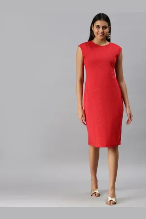 SHOWOFF Embellished Sleeveless Sheath Dress