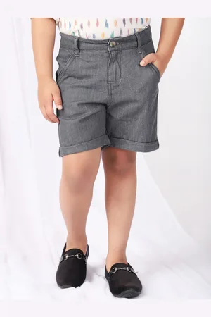 Fabindia Boys Cotton Shorts