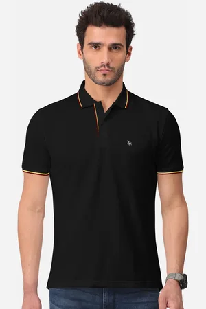 bullmer Polo Collar Cotton T-shirt