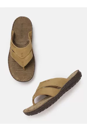 Woodland Men Nubuck Leather Comfort Sandals