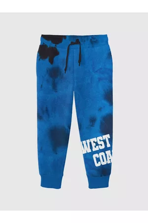 BONKIDS Boys Typography Printed Cotton Joggers