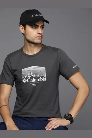 Columbia Graphic Printed Cotton casual T-Shirt