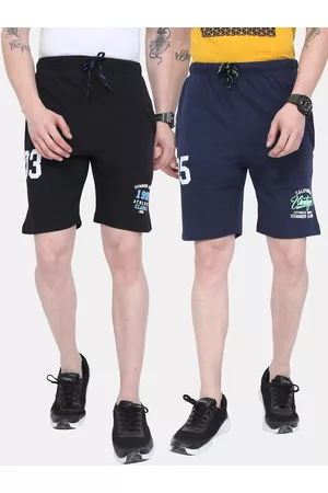 Ardeur Men Multicoloured Printed Training or Gym Regular Shorts