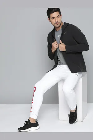 Reebok Men Black Performance FZ Sporty Jacket