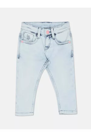 Ralph Lauren Girls Slim Fit Heavy Fade Jeans