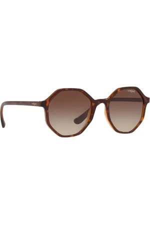 vogue Women Gradient Brown Lens Irregular Sunglasses - 0VO5222S23861352