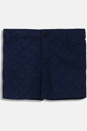 Tommy Hilfiger Boys Mid-Rise Cotton Shorts