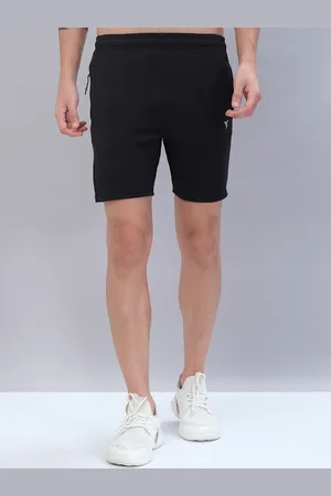 TECHNOSPORT Men Mid-Rise Slim Fit Gym Shorts with Antimicrobial Technology