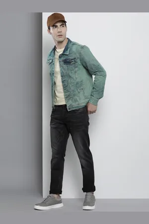 Buy Sky Blue Jackets & Coats for Men by OVS Online | Ajio.com