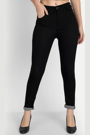 AngelFab Women Jean Skinny Fit High-Rise Stretchable Cotton Jeans