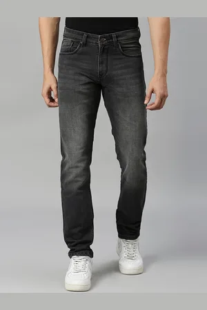 HJ HASASI Men Relaxed Fit Light Fade Stretchable Jeans