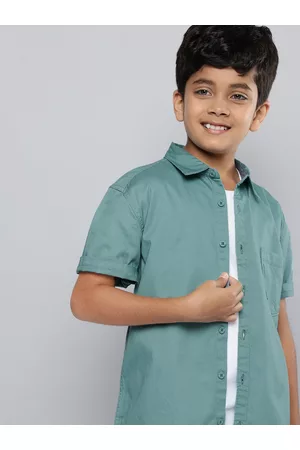 HERE&NOW Boys Cotton Casual Shirt