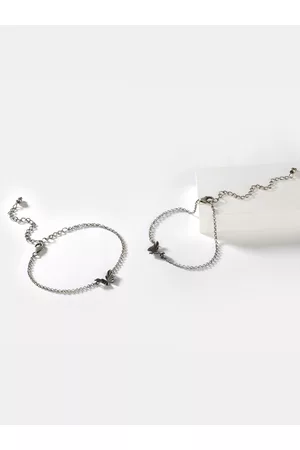 SHAYA Women Silver Anklet