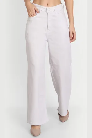 AngelFab Women Jean Relaxed Fit High-Rise Cotton Jeans